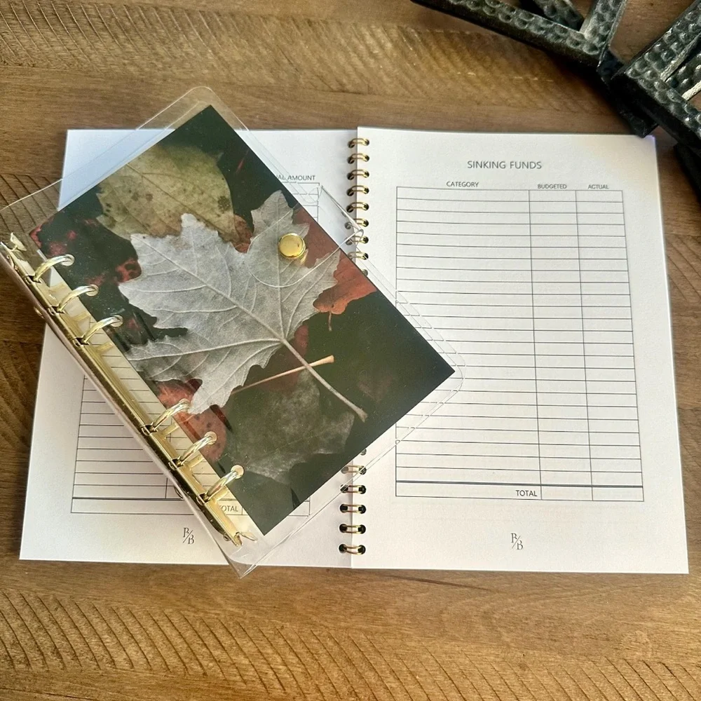 A5 Spiral Budget Planner: Monthly Bills, Sinking Funds, Wallet Tracker